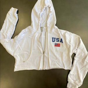USA Forever 21 Cropped Jacket